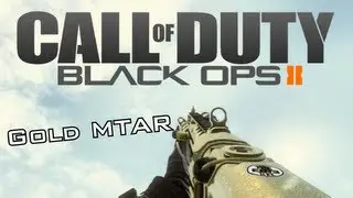 Black ops 2 - Gold MTAR
