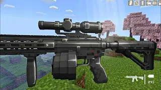 🔫 Modern Gun Warfare Pack MCPE 1.21+ | Realistic Guns, Scopes & Combat 🎯