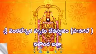 Sri venkateshwara swamy Temple Panagallu,Nalgonda dist,#History of panagallu#nalgondatourisomplacess