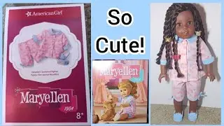 Unboxing Maryellen Dashhound Pajamas American Girl