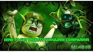 [EVENT] How To Get the Pickett Shoulder Companion | ROBLOX | Robloxian Highschool