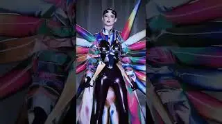 NIGHTCLUB FASHION OUTFIT | Electronic Dance Music #shorts