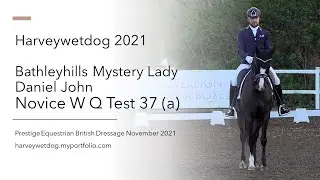 Daniel John and Bathleyhills Mystery Lady with yet another fine example of BD test Novice 37a