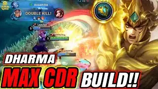 IS MAX COOLDOWN BUILD DHARMA REALLY BROKEN? | BEST ITEM & ARCANA GUIDE | HONOR OF KINGS | 191