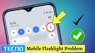 Tecno phone flashlight not working problem || how to fix flashlight not working problem in tecno