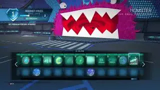 NOMSTER Goal Explosion Season 6 Rocket Pass Premium Tier 69 70 Nomad GXT Rocket League Animated