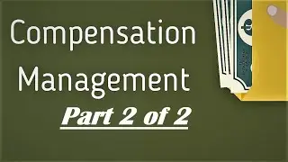 Part 2 Types of Compensation in HR Management | Pay Structure | #management #compensationmanagement