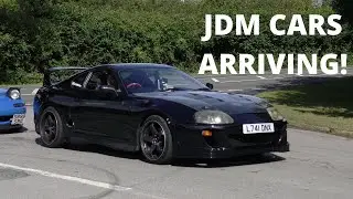 CRAZY Jdm cars arriving at beaulieu simply jap 2020!