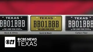 Texas brings back premium embossed license plates