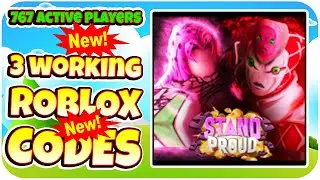 NEW CODES Stand Proud By rEd*+ Eyez Studio, Roblox GAME, ALL SECRET CODES, ALL WORKING CODES
