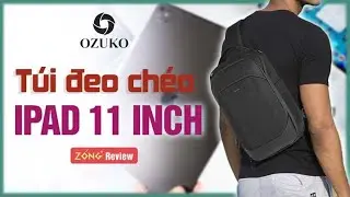Review T&uacute;i đeo ch&eacute;o chống sốc iPad pro 11 inch OZUKO 9731 | Rất ngon trong tầm tiền!