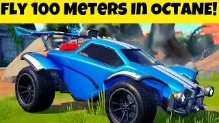 Fly 100 Meters Continuously In An Octane - Fortnite High Octane Event Challenges!