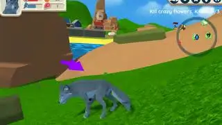Wolf Simulator Wild Animals 3D Missile Attack Gameplay Walkthrough Tutorial