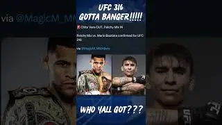 UFC 316 Just Gotta Great Fight!!!! #ufc #ufc316 #patchymix #mariobautista #ufcnews #shorts