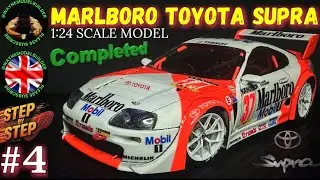 Toyota Supra GT ( Marlboro Edition )  Tamiya 1:24 Scale Build #4