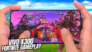 Vivo X300 Fortnite Mobile Gameplay | Dimensity 9500