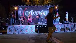 Cavesja ft. Roberto Marcelli a ETNICA Roccagorga 2023 - Mannaggia lu vinu-