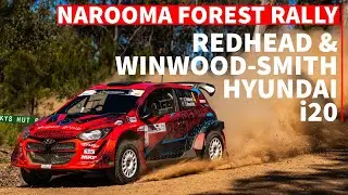 Redhead wins NSW Rally Championship section at the 2025 Narooma Rally