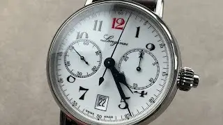 Longines Heritage 180th Anniversary Collection Mono Pusher Chronograph (L2.775.4.23.3) Watch Review