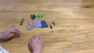 How to make a 3d animal leather pendant