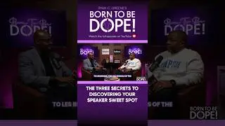 Three secrets to discovering your sweet spot as a speaker with @RyGIsDope x @BrianJOlds