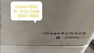 Error E002-0000 how to solve it.