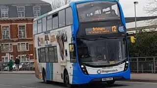 Route 12 ~ Stagecoach South West   Newton Abbot to Brixham via Torquay & Paignton