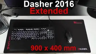 Thermaltake Tt eSPORTS Dasher 2016 Extended Mouse Pad Review