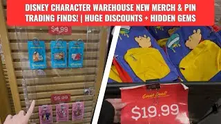 Disney Character Warehouse - NEW Merch, Hidden Gems & Pin Trading