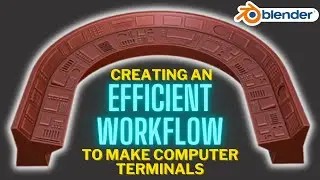 Tricks to efficient workflows in Blender - Computer station design