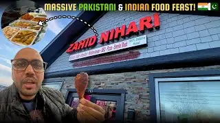 Zahid Nihari Buffet Tour | Indian & Pakistani Food Feast