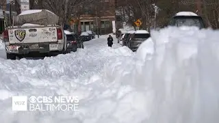 Maryland digs out of biggest snow storm in a decade