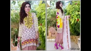 AGHA SAEED LAWN DRESS/SPECIAL AR WORK BRANDED ORIGNAL DRESS.
