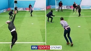 Jimmy Bullard vs Fenners | Soccer AM take on the #OverAndOut cricket challenge! 🏏