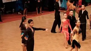 2018 ADSF Asian Championship Junior Latin Cyrus Ko Kate Man