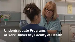 Undergraduate Programs at York University Faculty of Health