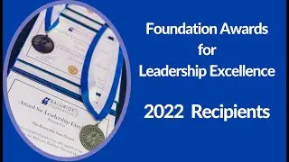 2022 Baldrige Foundation Awards for Leadership Excellence