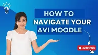 How to Navigate Moodle