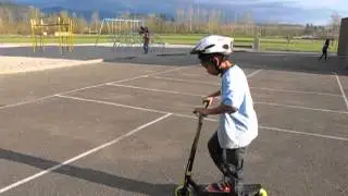 Isaiah Scooter Time