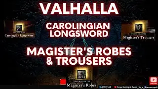 MAGISTERS TROUSERS & ROBES, CAROLINGIAN SWORD, ORDER CLUE WALKTHRU Assassin's Creed&reg; Valhalla