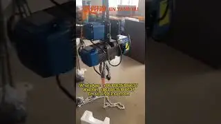 China hot sale powered chain lifting hoist for warehouse#construction   #crane #lifting #elevator