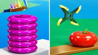Slice It All vs Don't Slice TheCats - Very Satisfying and Relaxing ASMR Slicing Game