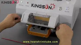 Heat shrinkable tube heating shrink machine