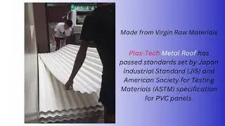 UPVC THERMOPLASTECH FIRE RETARDANT ROOFING