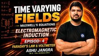 Episode-4 Faraday's Law & Voltmeter #electromagnetism #faradayslaw #voltmeter #iitjee #physics #neet