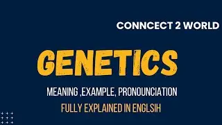 What Does GENETICS   Means || Meanings And Definitions With GENETICS    in ENGLISH