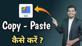 How to copy paste file in file go Application || What is file go? How to use file go?