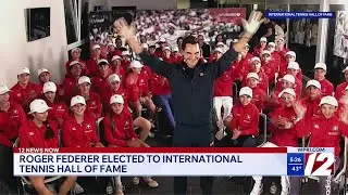 Roger Federer elected to International Tennis Hall of Fame in Newport