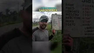LINE of EQUATOR in Gabon, Africa #shortsvideo  #shortsvideo #viral #travel