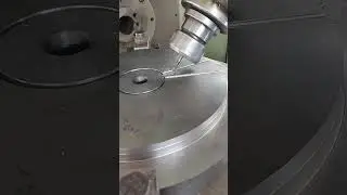 Cutting steel mold slots with diamond bit &mdash; smooth power! ⚙️ #Milling #Metalworking